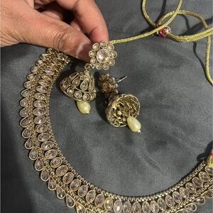 Elegant Gold and Silver Women's Jewelry Set